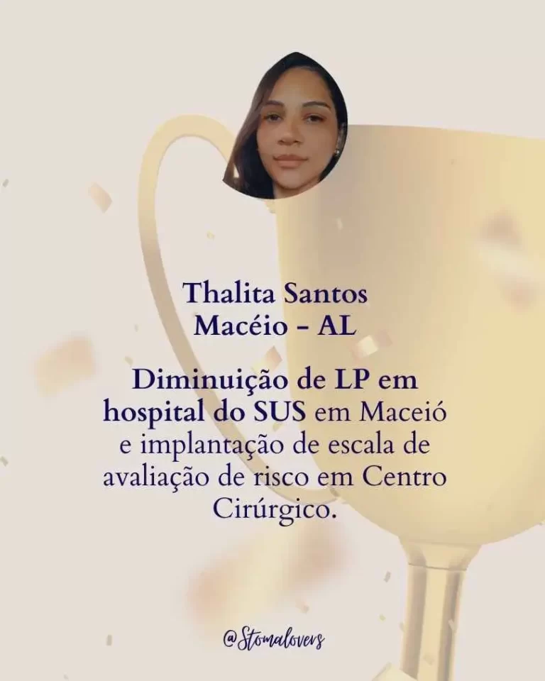 Diminuição de LP em hospital do SUS em Maceió; implantação de escala de avaliação de risco no centro cirúrgico