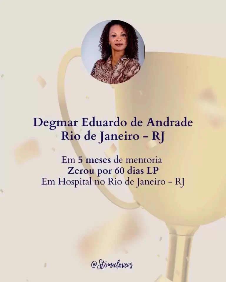 Em 5 meses de mentoria: zero LP por 60 dias consecutivos em hospital no Rio de Janeiro